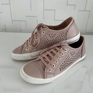 Restricted Pink Sneakers